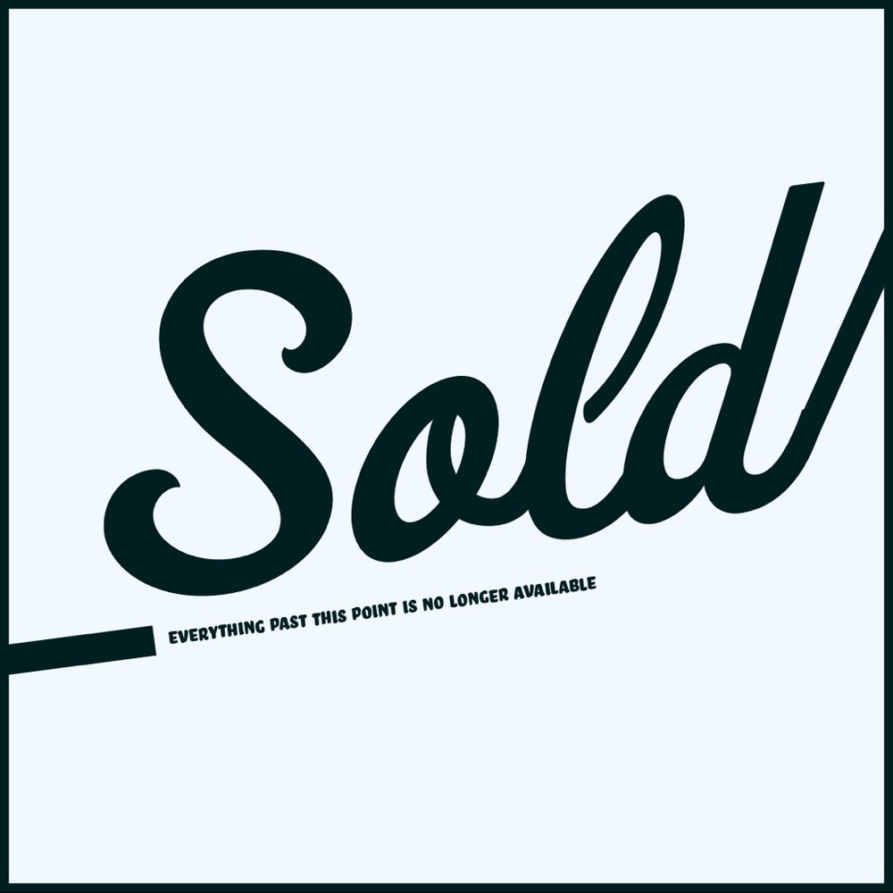All items past this point are sold